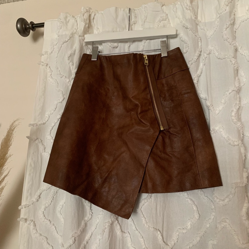 Pleather Skirt